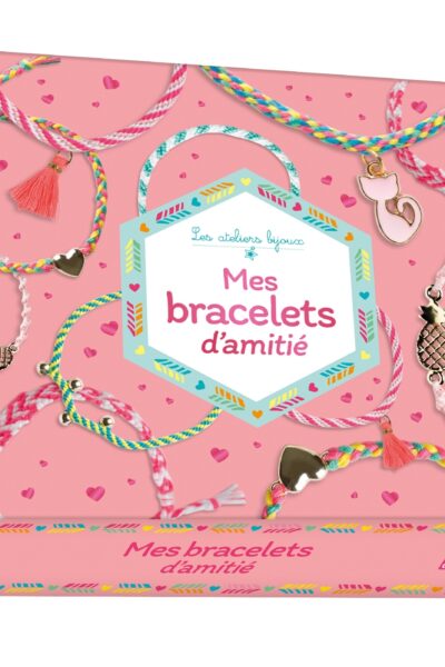 MES BRACELETS D'AMITIE - COFFRET AVEC ACCESSOIRES