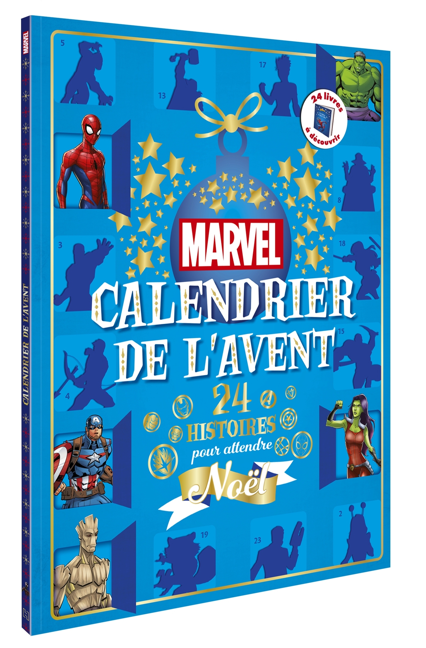 MARVEL - CALENDRIER DE L'AVENT- 24 HISTOIRES POUR ATTENDRE NOEL