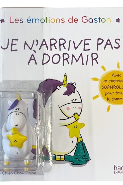 GASTON - JE N'ARRIVE PAS A DORMIR AVEC FIGURINE