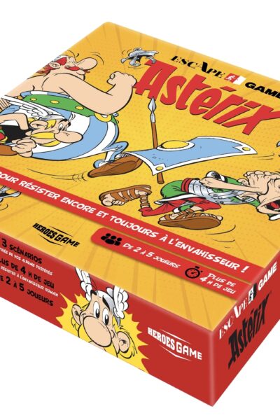 ESCAPE GAME ASTERIX - 3 SCENARIOS POUR RESISTER ENCORE ET TOUJOURS A L'ENVAHISSEUR !