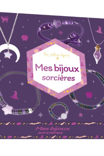 MES BIJOUX SORCIERES - COFFRET AVEC ACCESSOIRES