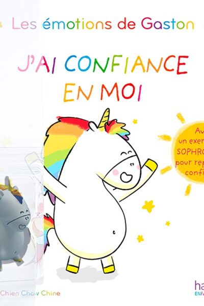 GASTON - J'AI CONFIANCE EN MOI AVEC FIGURINE