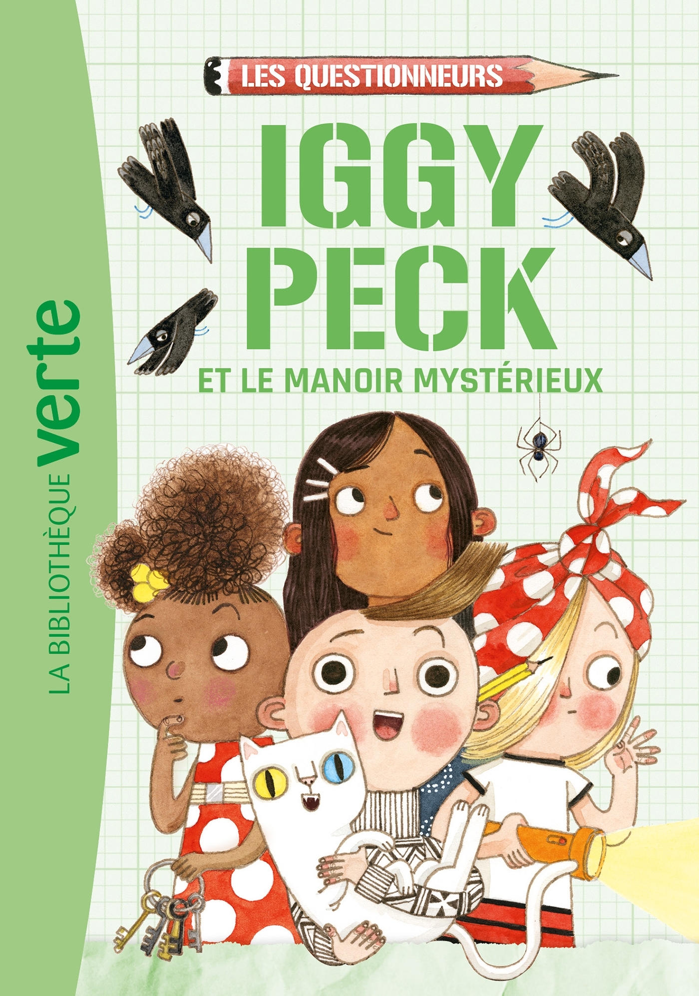 LES QUESTIONNEURS 02 IGGY PECK ET LE MANOIR MYSTERIEUX