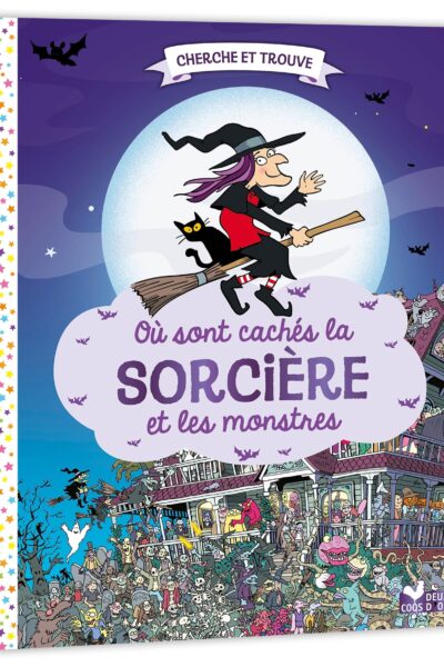 OU SONT CACHES LA SORCIERE ET LES MONSTRES ? CHERCHE & TROUVE