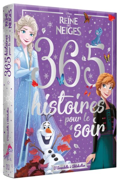 LA REINE DES NEIGES - 365 HISTOIRES POUR LE SOIR - LA REINE DES NEIGES 1 ET 2 - DISNEY