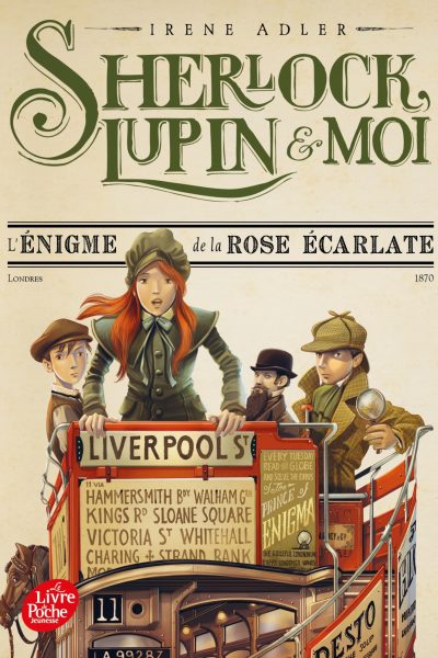 SHERLOCK, LUPIN ET MOI - TOME 3 - L'ENIGME DE LA ROSE ECARLATE