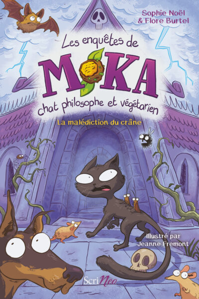 LES ENQUÊTES DE MOKA, CHAT PHILOSOPHE ET VEGETARIEN - LA MALEDICTION DU CRÂNE
