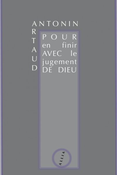 POUR EN FINIR AVEC LE JUGEMENT DE DIEU