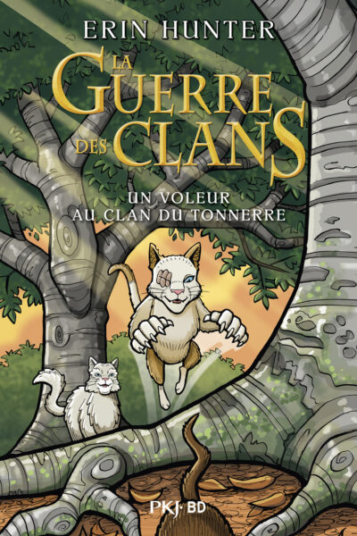 LA GUERRE DES CLANS - BD - UN VOLEUR AU CLAN DU TONNERRE