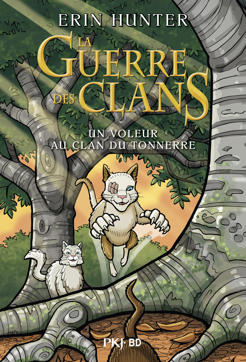 LA GUERRE DES CLANS - BD - UN VOLEUR AU CLAN DU TONNERRE