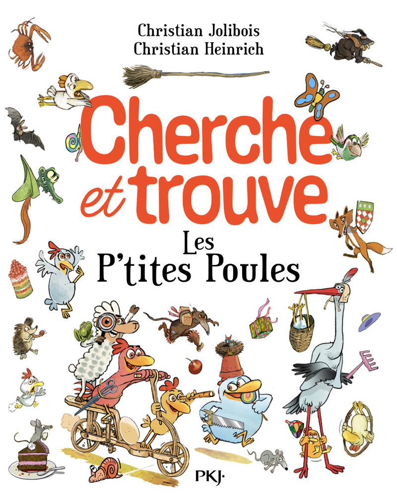 LES P'TITES POULES - CHERCHE ET TROUVE 4+