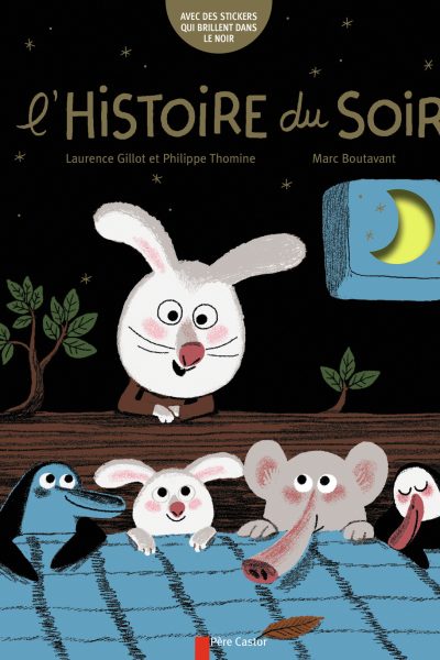 L'HISTOIRE DU SOIR (AVEC DES STICKERS QUI BRILLENT DANS LE NOIR)