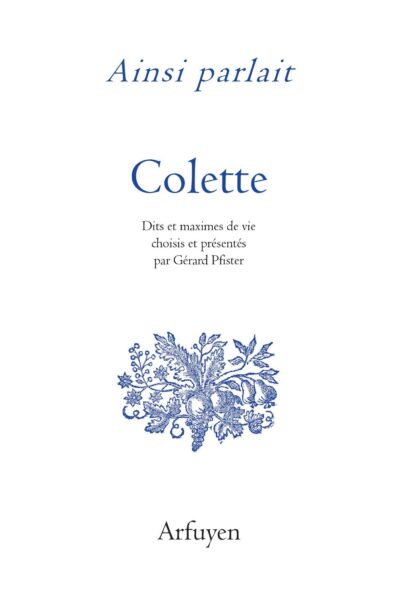 AINSI PARLAIT COLETTE