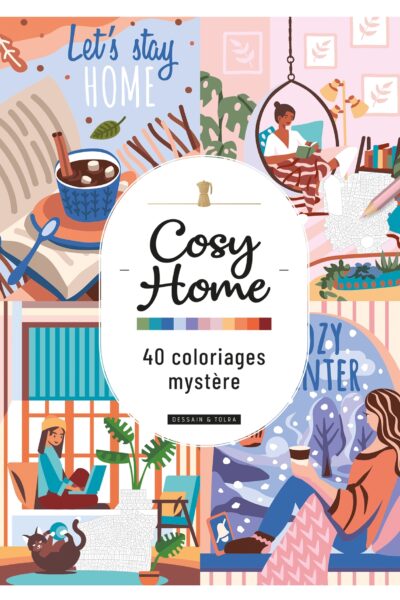 COSY HOME - 40 COLORIAGES MYSTERE