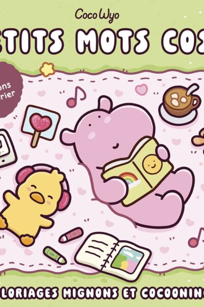 PETITS MOTS COZY - COLORIAGES MIGNONS ET COCOONING
