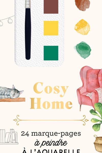 MARQUE-PAGES A PEINDRE A L'AQUARELLE - COSY HOME