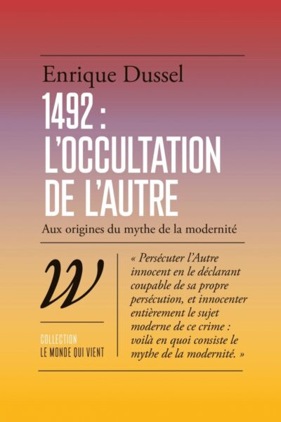 1492 - L'OCCULTATION DE L'AUTRE