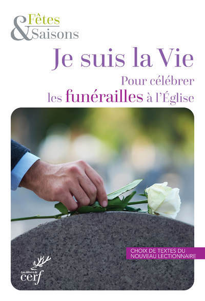 Pack par 10 JE SUIS LA VIE - POUR CELEBRER LES FUNERAILLES A L'EGLISE - PACK DE 10