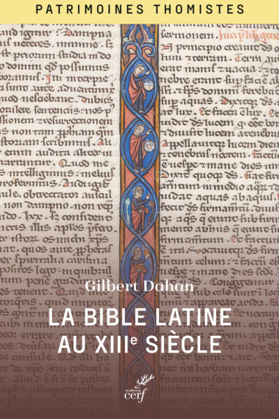 L'EXEGESE AU XIIIE SIECLE