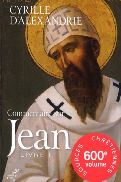 SC COMMENTAIRE SUR JEAN LIVRE I  SC 600