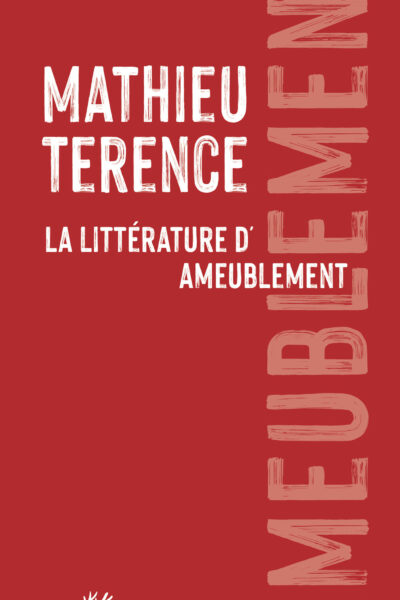LA LITTERATURE D'AMEUBLEMENT