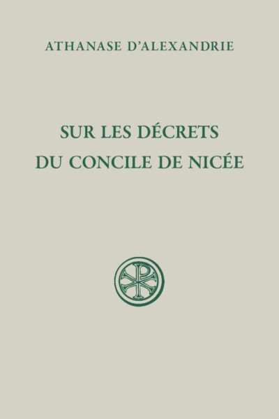 SC 649 SUR LES DECRETS DU CONCILE DE NICEE