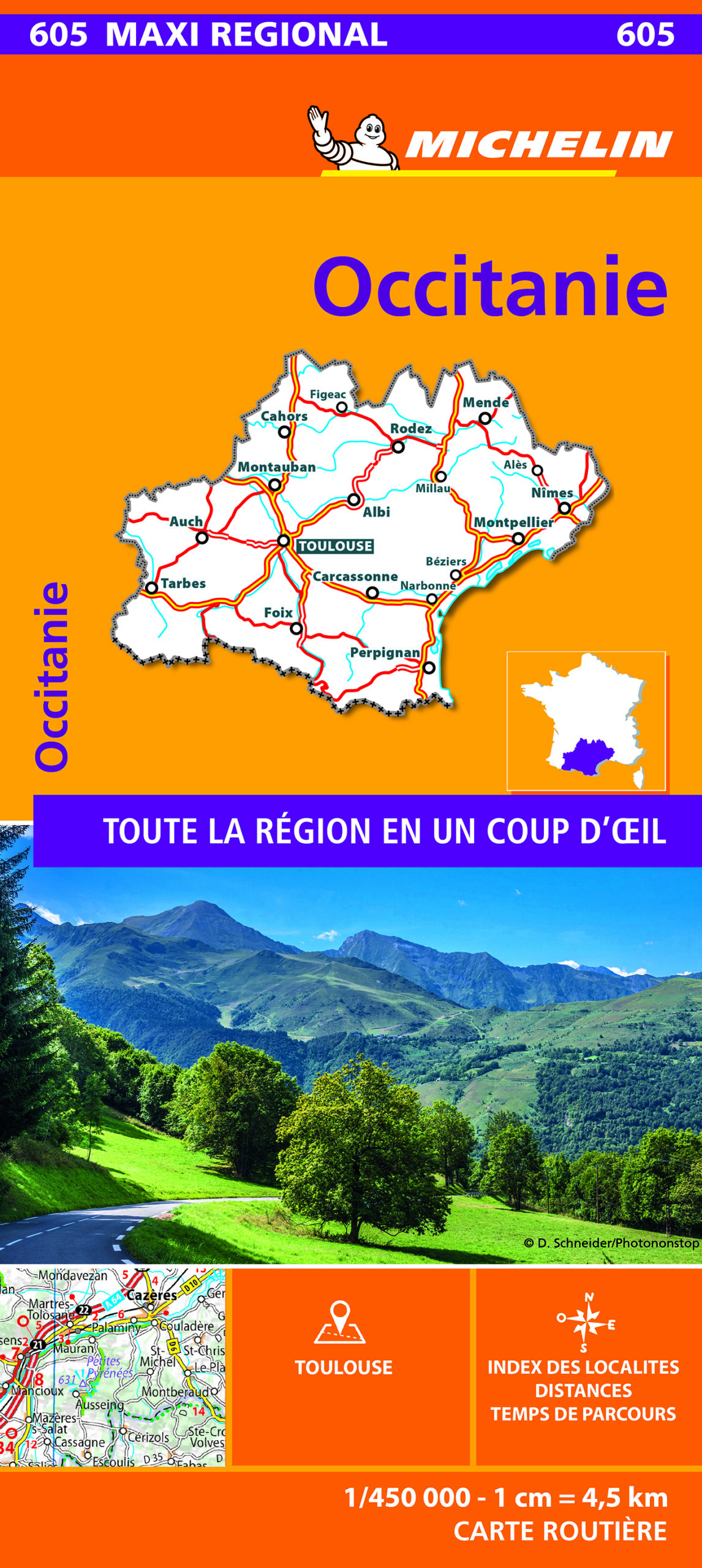 CARTE REGIONALE MAXI - OCCITANIE