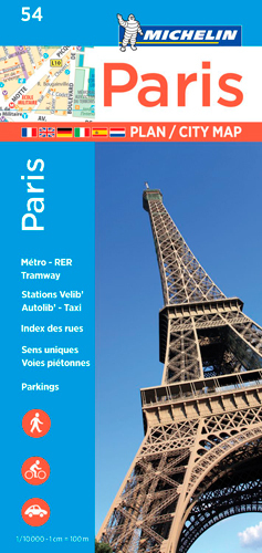 PARIS PLAN ET REPERTOIRE 54