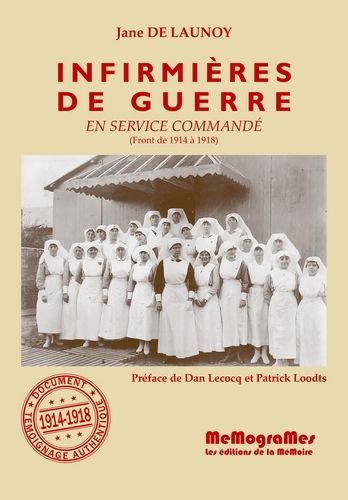 INFIMIERE DE GUERRES EN SERVICE COMMANDE