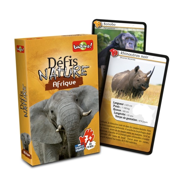 DEFIS NATURE - AFRIQUE CARTES 7+