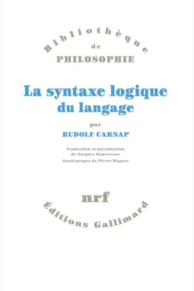 LA SYNTAXE LOGIQUE DU LANGUAGE