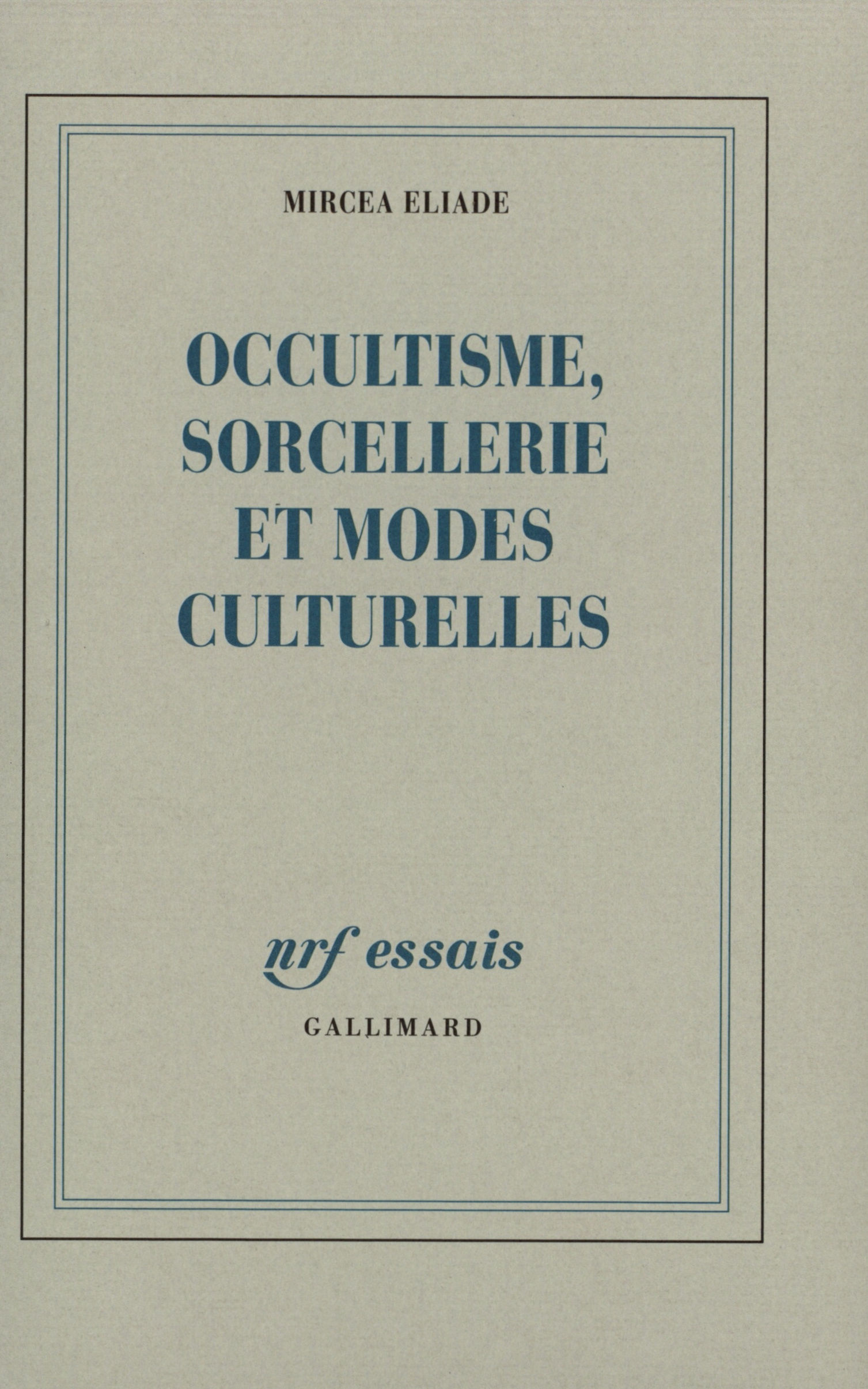 OCCULTISME, SORCELLERIE ET MODES CULTURELLES