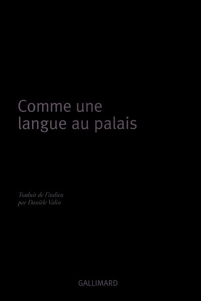 COMME UNE LANGUE AU PALAIS    86