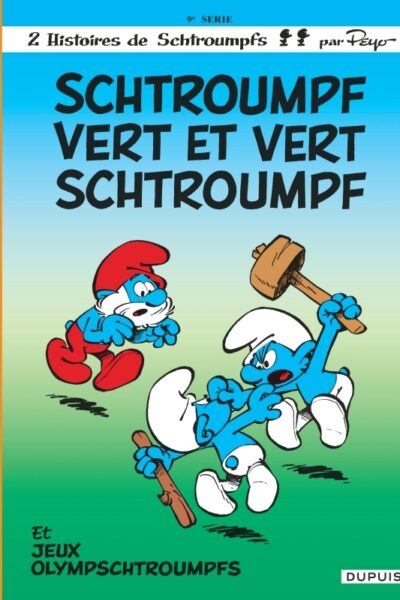 T9 SCHTROUMPF VERT ET VERT SCHTROUMPF