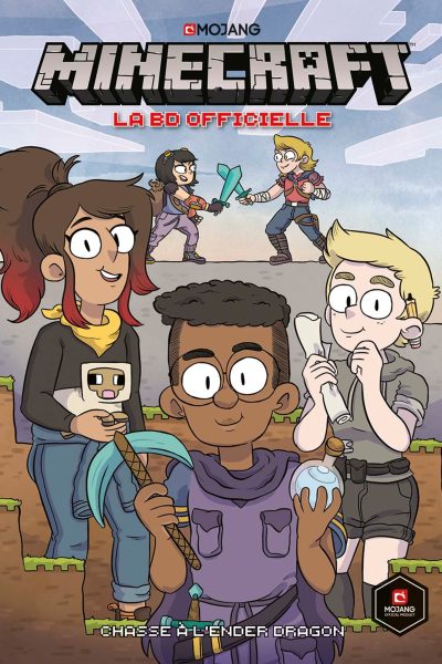 MINECRAFT LA BD OFFICIELLE : CHASSE A L'ENDER DRAGON
