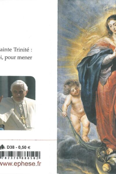 LE ROSAIRE DE LA VIERGE MARIE  FEUILLET DE ROSAIRE