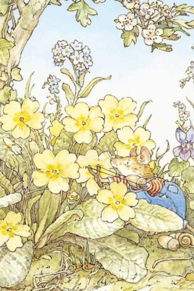 CARNET PRINTEMPS LES SOURIS DU BUISSON-AUX-MÛRES