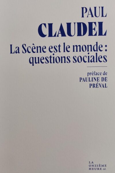 LA SCENE EST LE MONDE - QUESTIONS SOCIALES