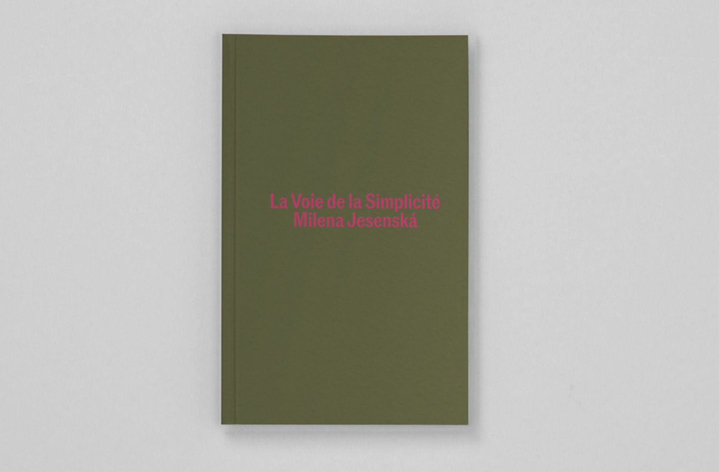 LA VOIE DE LA SIMPLICITE