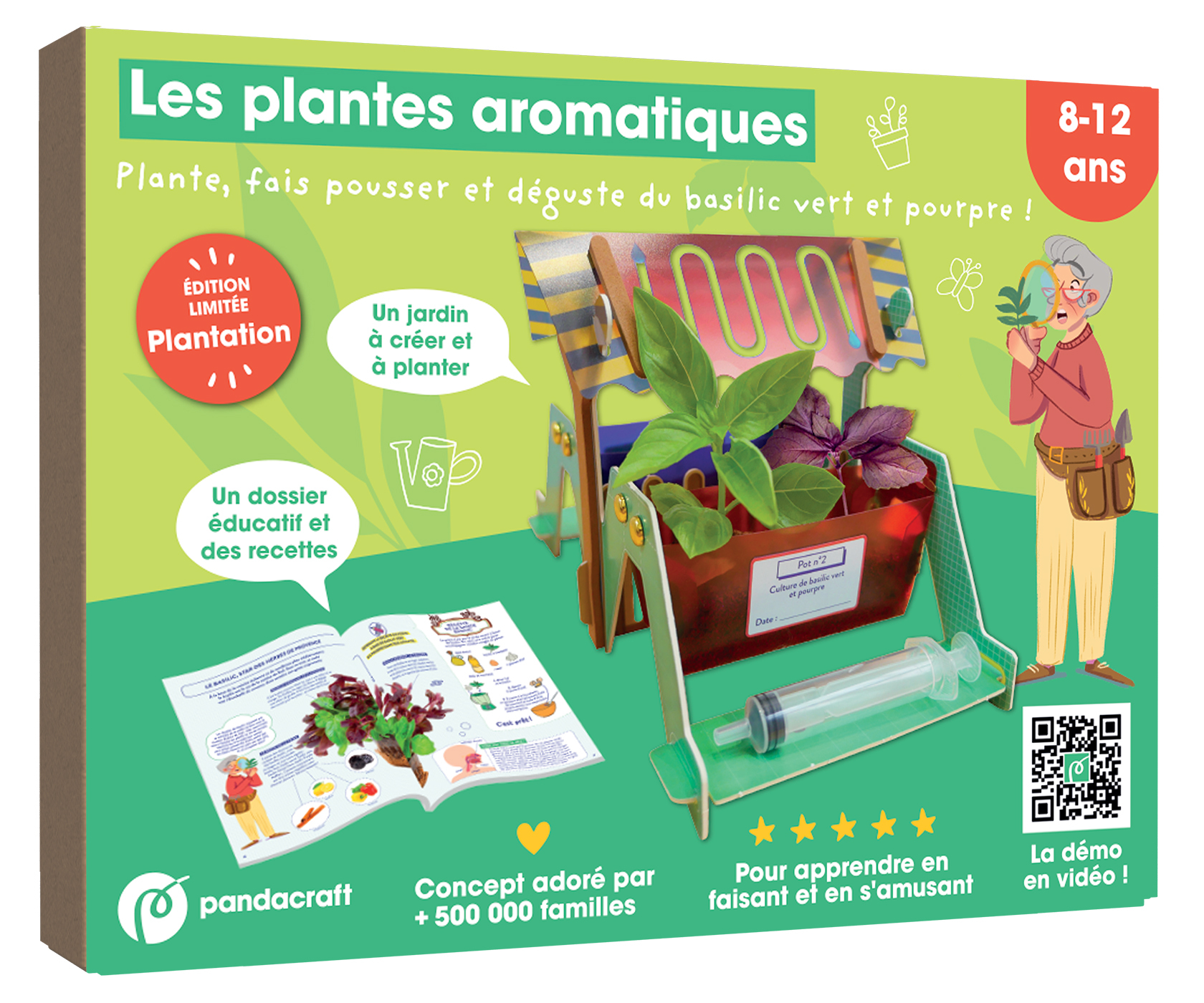 LES PLANTES AROMATIQUES - KIT 8-12 ANS
