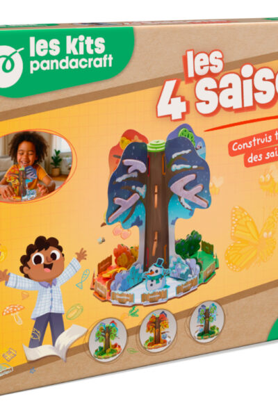 LES 4 SAISONS - KIT PANDACRAFT DES 4 ANS