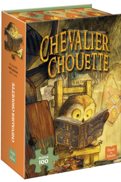 PUZZLE 100 PIECES CHEVALIER CHOUETTE