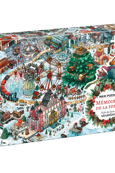 PUZZLE COLLECTOR MEMOIRES DE LA FORET (HIVER 500 PIECES)