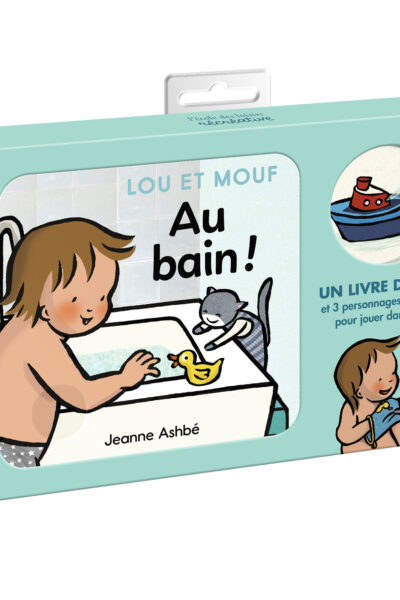 LOU ET MOUF, AU BAIN ! (LIVRE DE BAIN)