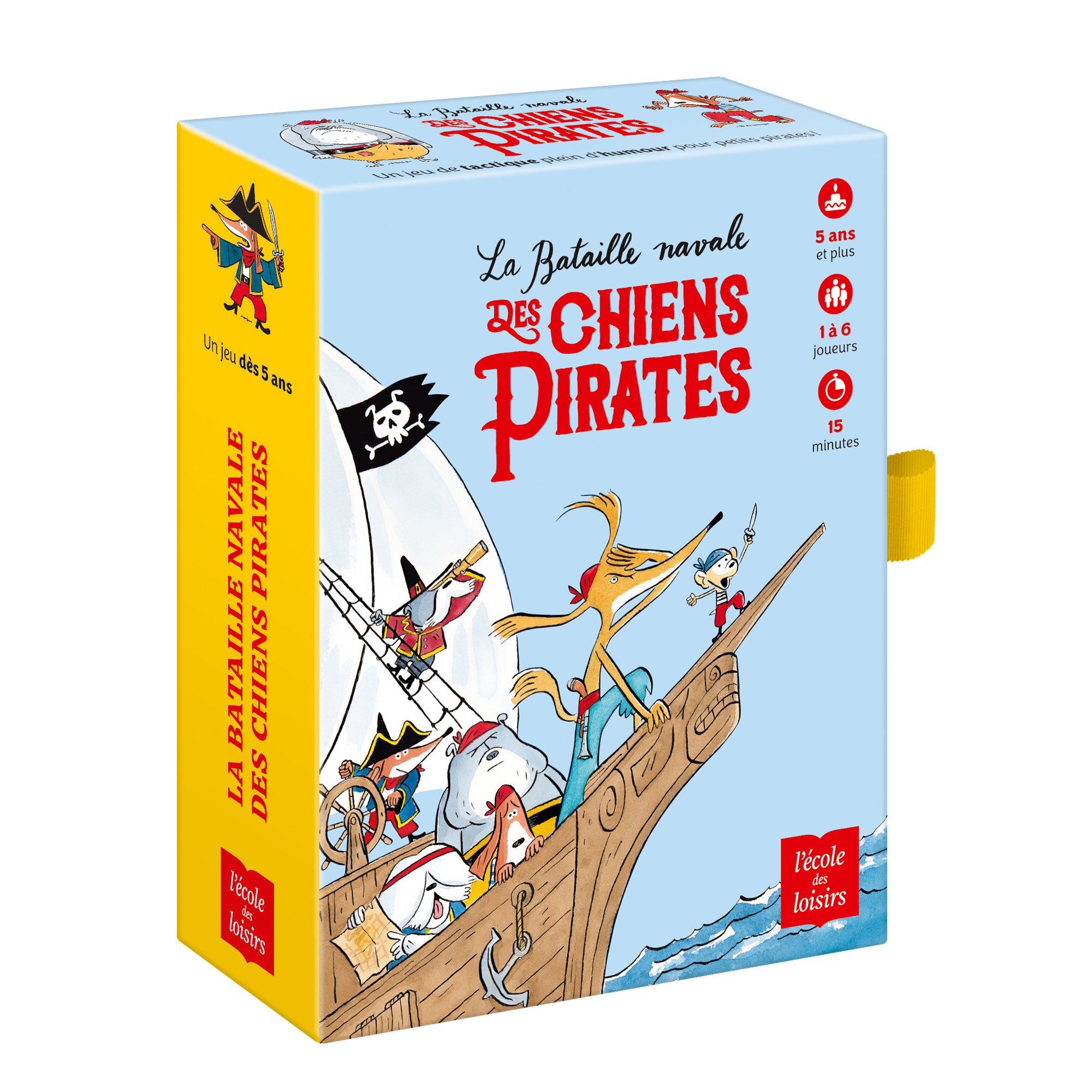 LA BATAILLE NAVALE DES CHIENS PIRATES - NOUVELLE EDITION