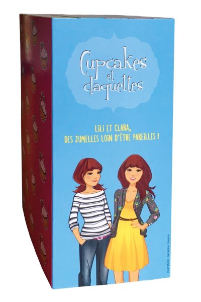 CUPCAKES ET CLAQUETTES - COFFRET INTEGRAL - COFFRET CUPCAKES ET CLAQUETTES