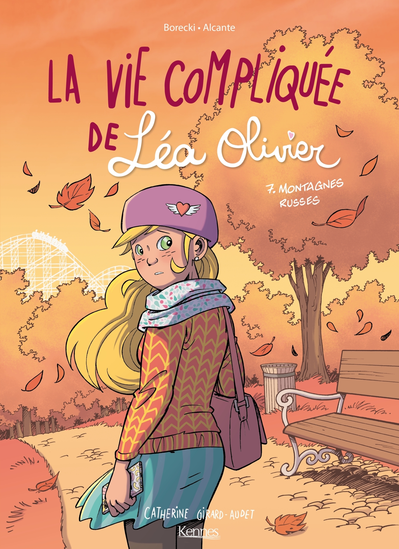 T7 BD LA VIE COMPLIQUEE DE LEA OLIVIER MONTAGNES RUSSES