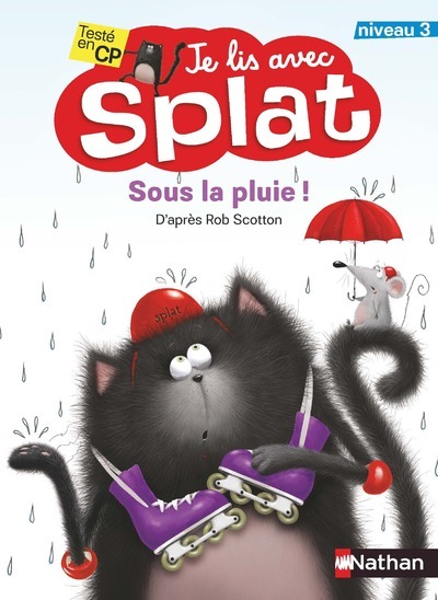 JE LIS AVEC SPLAT SOUS LA PLUIE