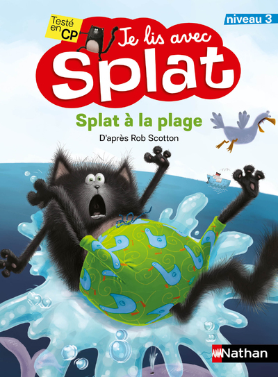 JE LIS AVEC SPLAT NIVEAU 3 : SPLAT A LA PLAGE