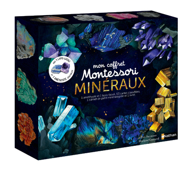 MON COFFRET MONTESSORI DES MINERAUX